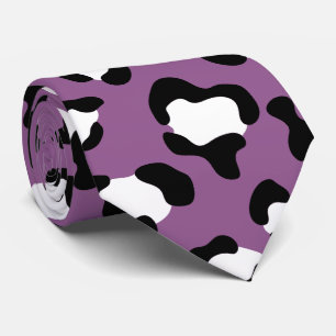 Corbata Patrón leopardo, puntos leopardo, leopardo púrpura