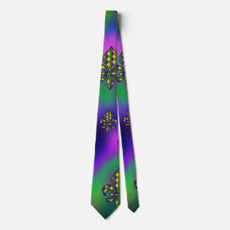 Corbata Patrón Mardi Gras