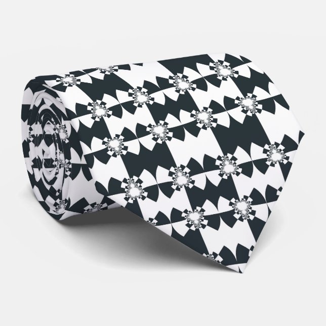 Corbata Patrón matemático - conjuntos completos de Mandelb (Enrollado)