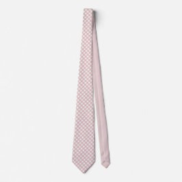 Corbata Patrón minimalista de trenzado de color rosa oscur