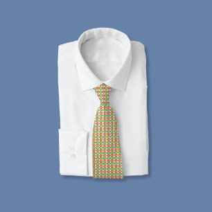 Corbata Patrón moderno boho de punto de cruz sin fisuras f
