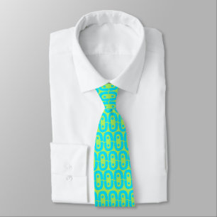 Corbata patrón moderno colorido