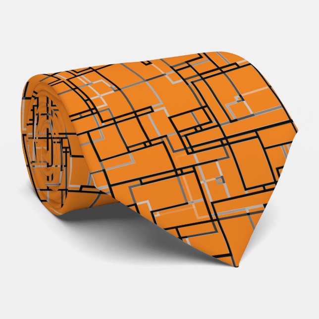 Corbata Patrón moderno de moda de Guay (Enrollado)