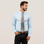 Corbata Patrón moderno de piña verde Rosa Verde azulado or<br><div class="desc">Este diseño moderno y de moda combina elementos tropicales y elegantes. En la parte superior de un fondo verde verde azulado oscuro, el patrón de ilustracion de piña pintado a mano con rosa de oro es falso. Es una elegante y bonito elección para la temporada de verano. ***NOTA DE DISEÑO...</div>
