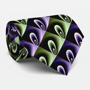Corbata Patrón moderno GUAY morado y verde