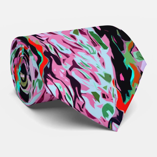 Corbata Patrón multicolor (Enrollado)