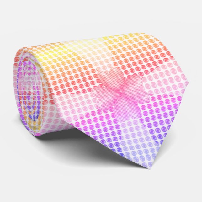 Corbata Patrón Multicorizado Pastel (Enrollado)