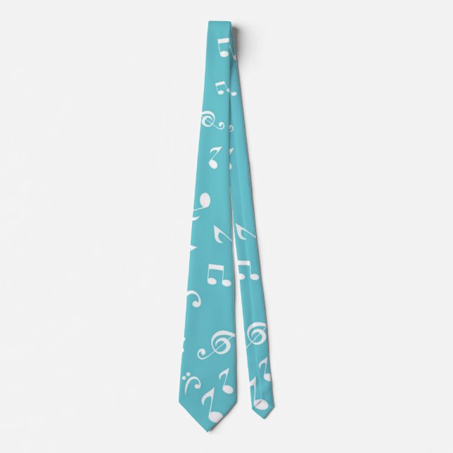 Corbata Patrón musical (Anverso)