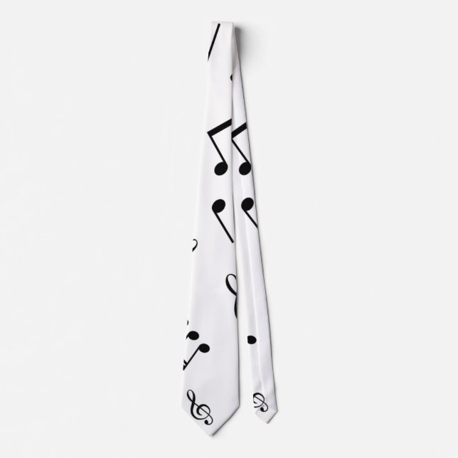 Corbata Patrón musical (Anverso)