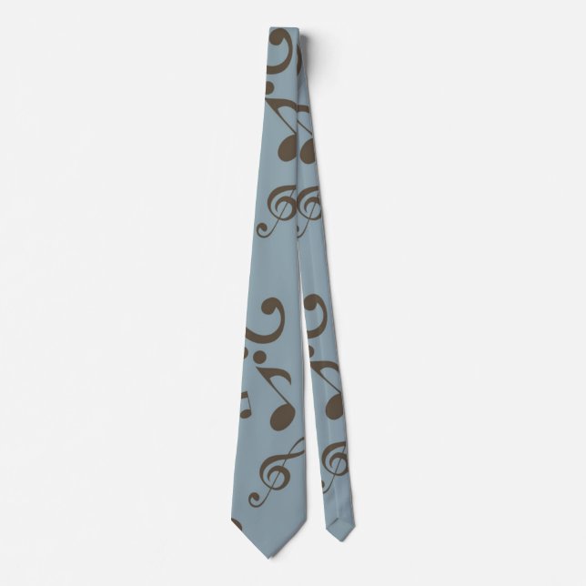 Corbata Patrón musical (Anverso)