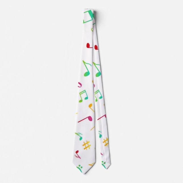 Corbata Patrón musical (Anverso)