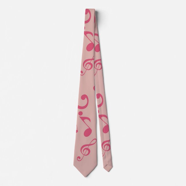Corbata Patrón musical (Anverso)