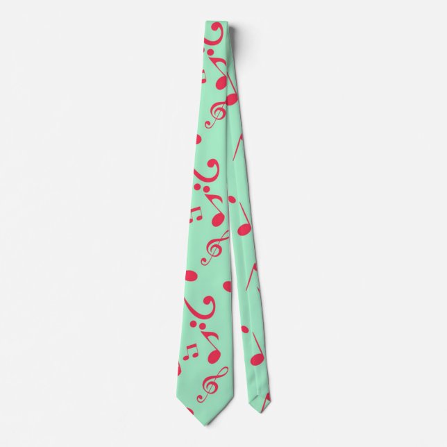 Corbata Patrón musical (Anverso)