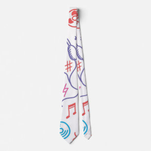 Corbata Patrón musical