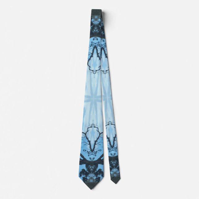 Corbata Patrón natural de la cruz azul (Anverso)