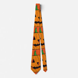 Corbata Patrón Personalizado de Jack feliz o Lantern