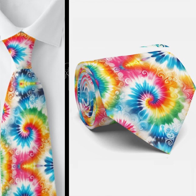 Corbata Patrón psicodélico de Tie-Dye (Subido por el creador)