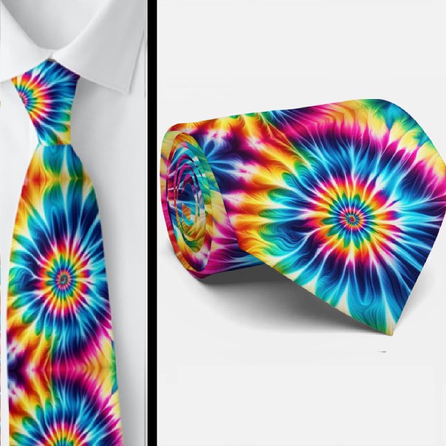 Corbata Patrón psicodélico de Tie-Dye (Subido por el creador)
