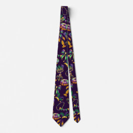 Corbata Patrón púrpura de Mardi Gras