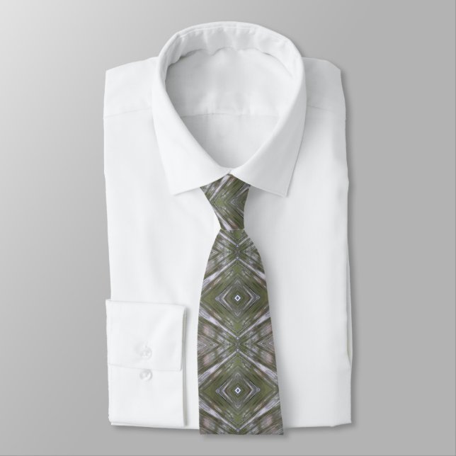 Corbata Patrón reflejado de vidrio (Atado)