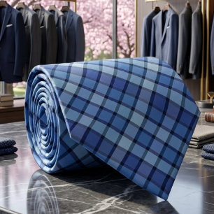 Corbata Patrón Repetitivo de Baldosas Diagonales a Cuadros