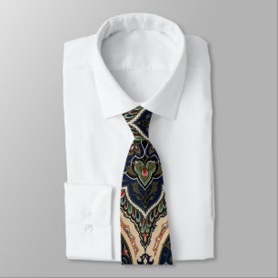 Corbata Patrón retro intrincado árabe