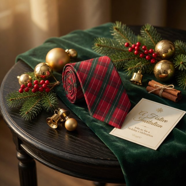 Corbata Patrón Rojo de Fiesta (Subido por el creador)