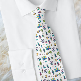 Corbata Patrón sin problemas del icono de Los Ángeles