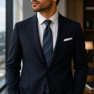 Corbata Patrón sofisticado de rayas diagonales
