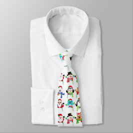 Corbata patrón temático de Navidad