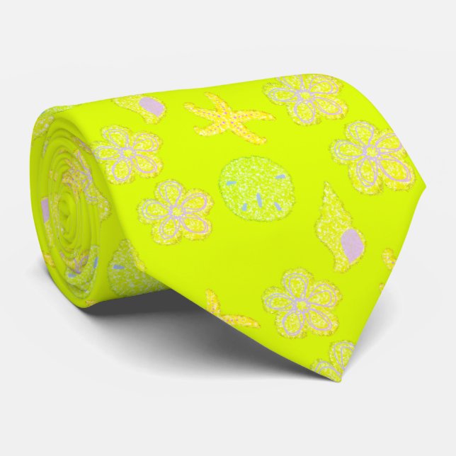 Corbata Patrón temático Mar de Chartreuse (Enrollado)