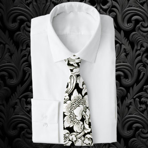 Corbata Patrón textil decorativo de William Morris