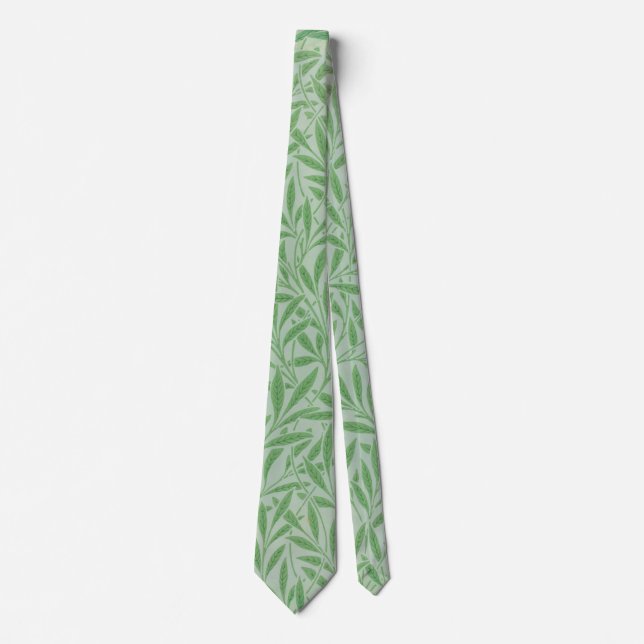 Corbata Patrón Willow, William Morris (Anverso)
