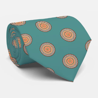 Corbata Patrón Zigzag de Mandala