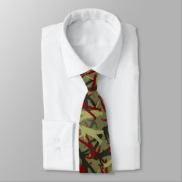 Corbata Patrón Zombie Camo