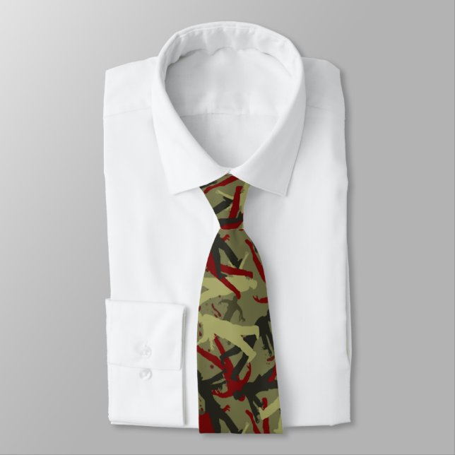 Corbata Patrón Zombie Camo (Atado)