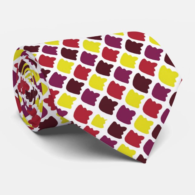 Corbata Patrones de diseño de formas lindas (Enrollado)