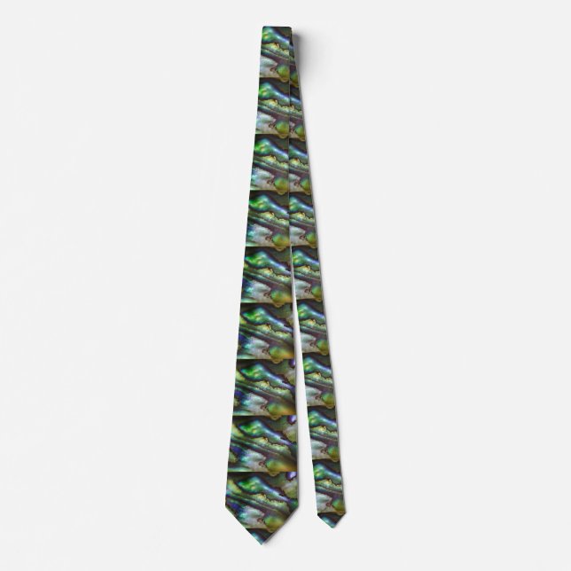 Corbata Paua Shell Tie (Anverso)