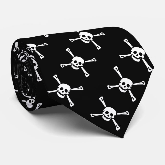 Corbata Paul McGehee "Jolly Roger" Tie (Enrollado)