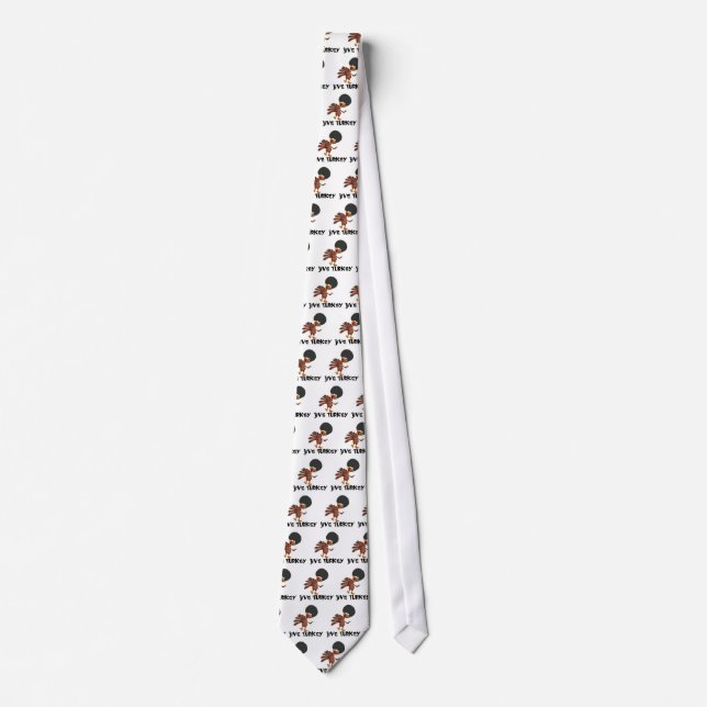 Corbata Pavo Jive (Anverso)