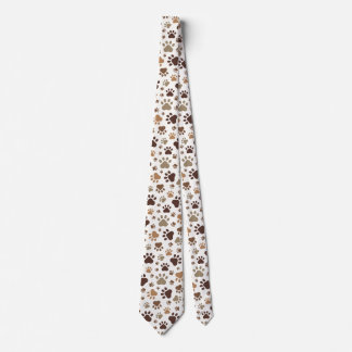 Corbata Paw Prints Tie