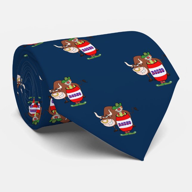 Corbata Payaso de Rodeo Occidental en papel grande de barr (Enrollado)