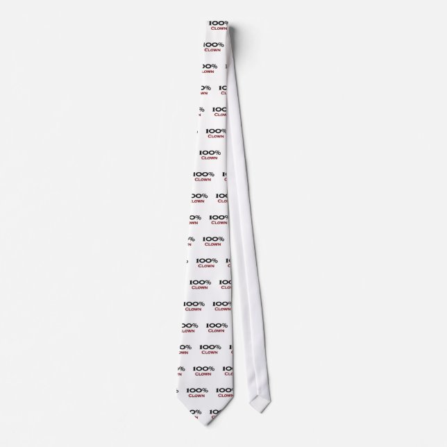 Corbata Payaso del 100 por ciento (Anverso)