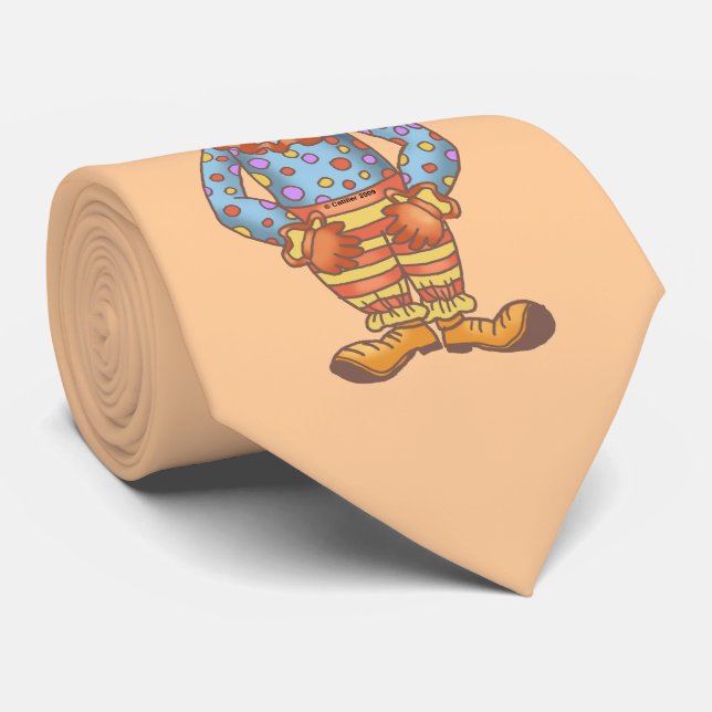 Corbata Payaso Sonriente (Enrollado)