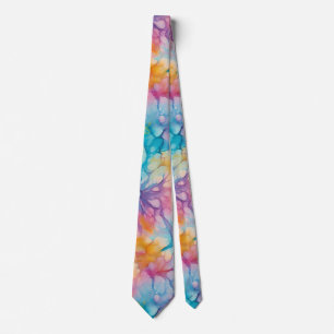 Corbata Paz Amor Tie-Dye