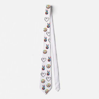 Corbata Paz y amor