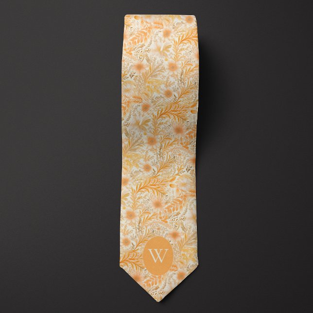Corbata Peach and Cream Floral (Subido por el creador)
