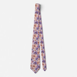 Corbata Peach, Pink, Purple Floral