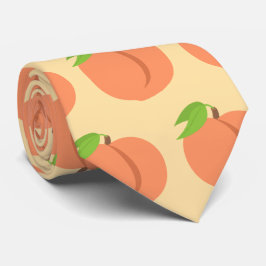 Corbata Peach Southern Peaches Emoji Tie