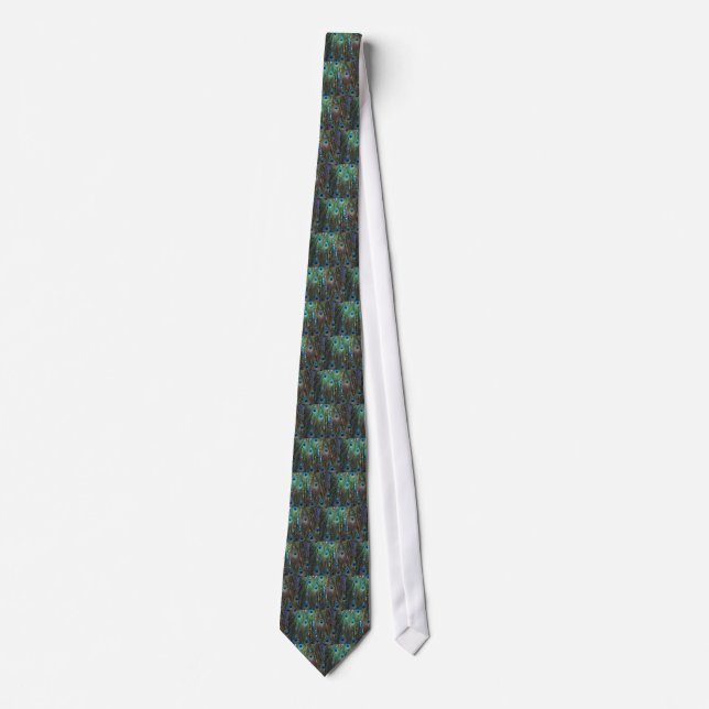 Corbata Peacock Jewelery (Anverso)